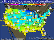 National weather forecast.